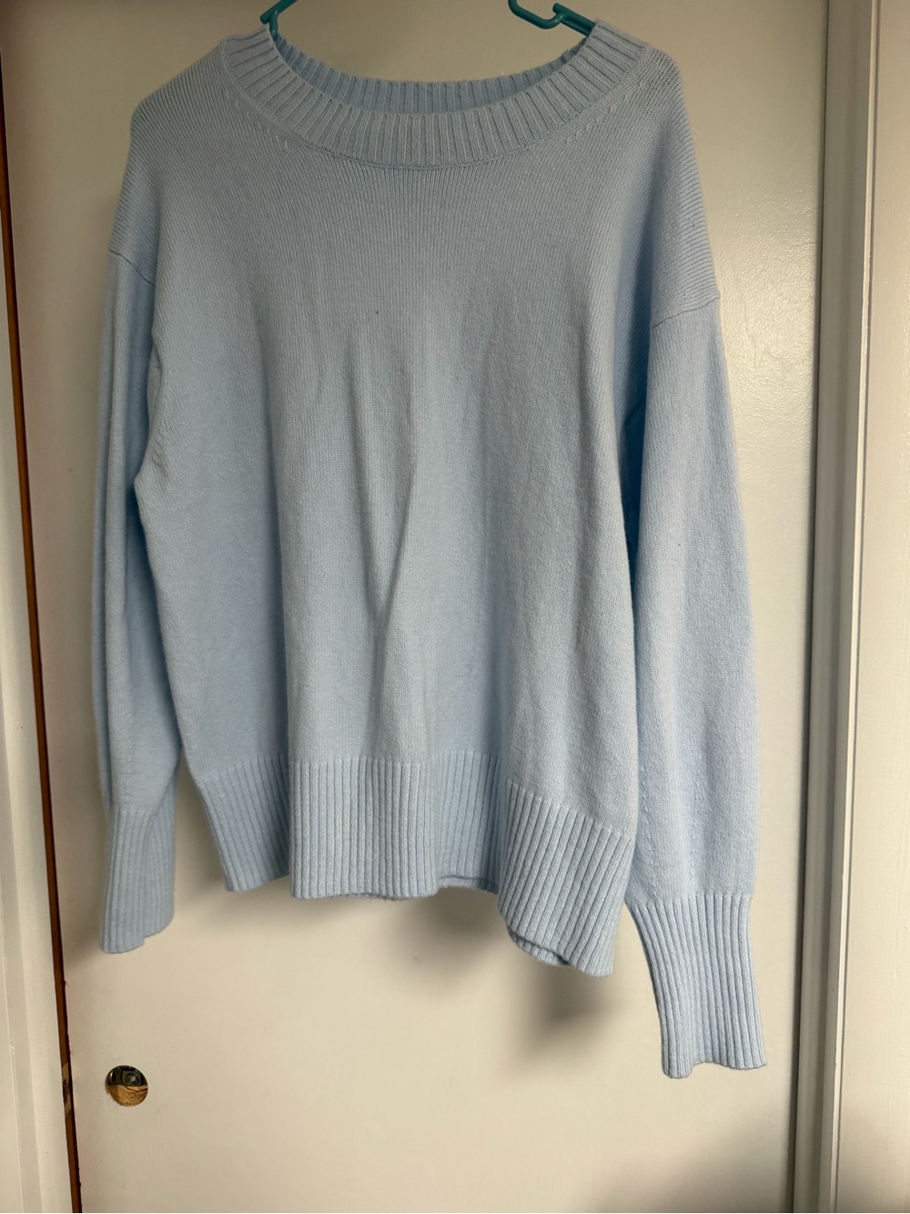 Banana Republic Pale Blue Crewneck Sweater